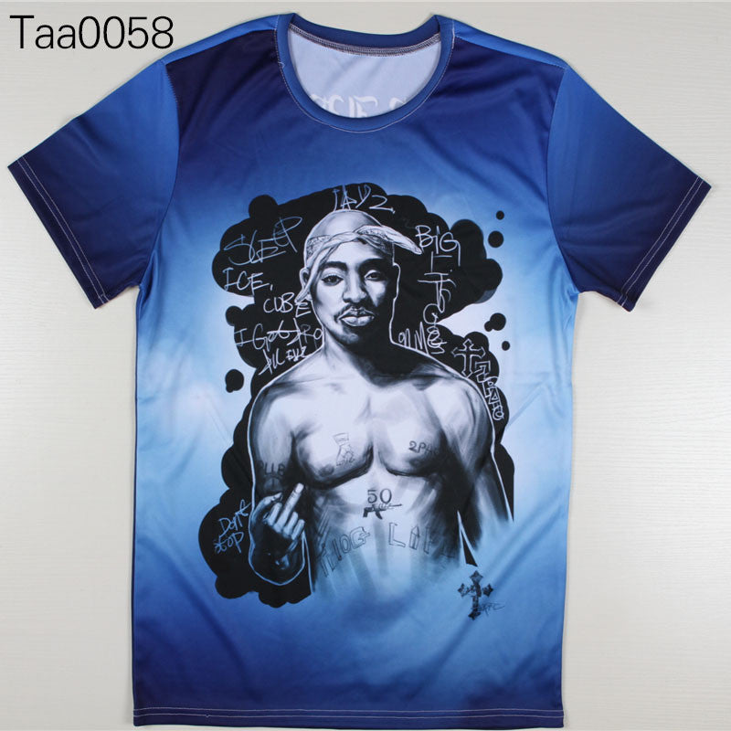Tupac Shakur All over 3D print tshirt - TshirtNow.net - 8