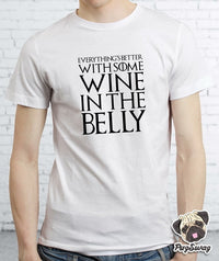 Thumbnail for Game Of Thrones Everything's Better With Some Wine In The Belly Tshirt - TshirtNow.net - 4