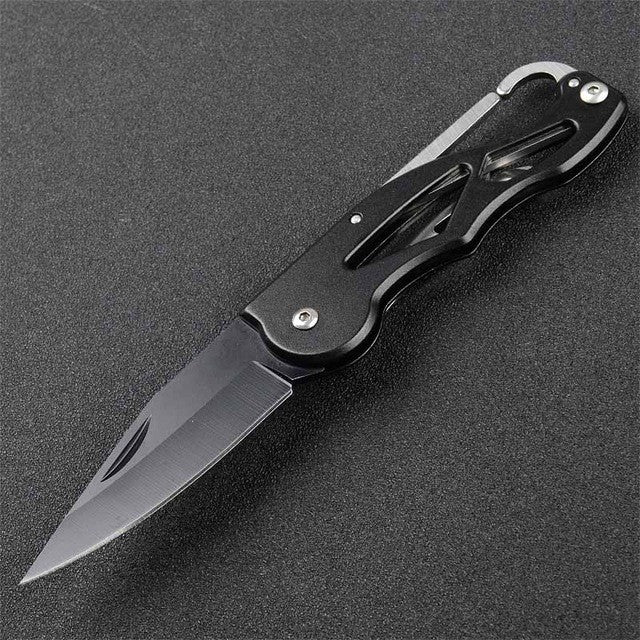 Pocket Survival Rescue Folding Camping Mini Keychain Tactical Hunting Outdoor Knife