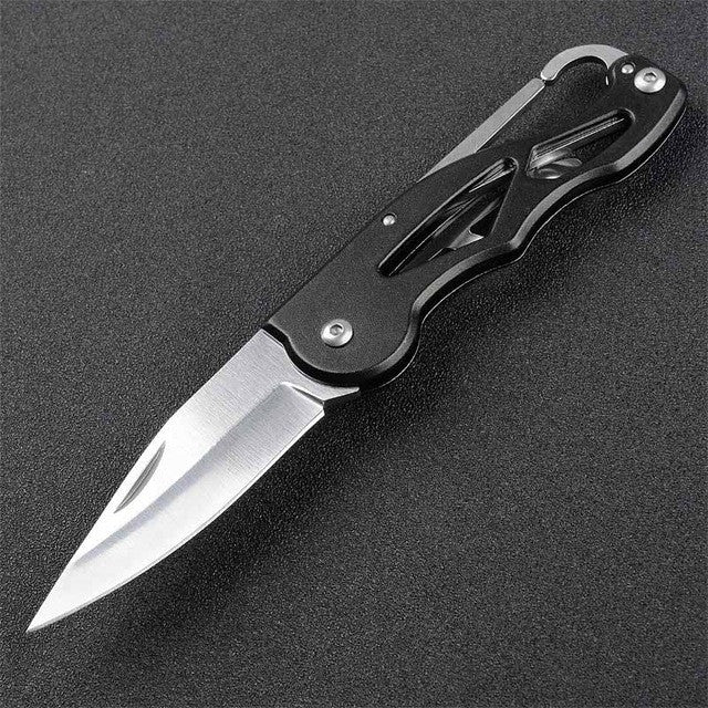 Pocket Survival Rescue Folding Camping Mini Keychain Tactical Hunting Outdoor Knife