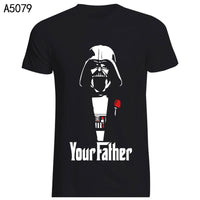 Thumbnail for Star Wars Darth Vader Your Father The Godfather Spoof Tshirt - TshirtNow.net - 2