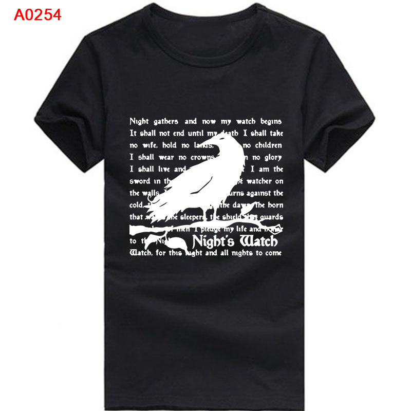 Game Of Thrones Night's Watch Creed Tshirt - TshirtNow.net - 5
