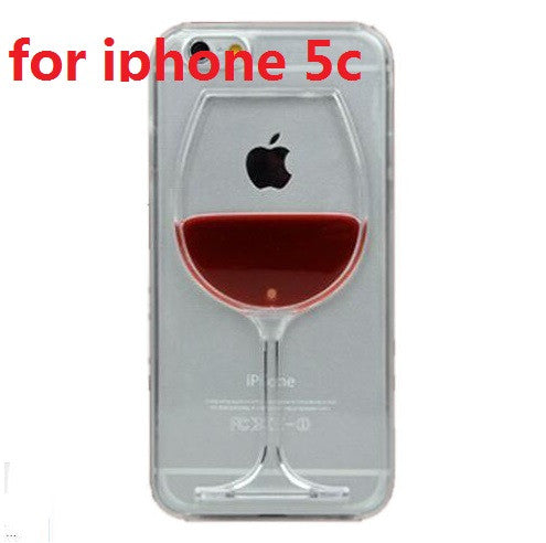 Wine Lovers Red Wine Cup Liquid Transparent Case Cover For Apple iPhone 4 4S 5C 5 5S 6 6S 6 Plus All Models Phone Cases Back Covers - TshirtNow.net - 10