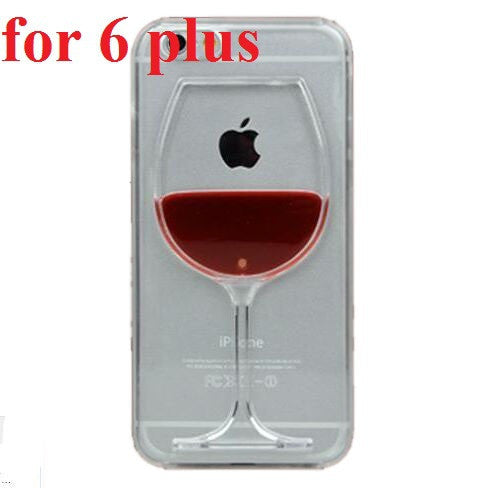 Wine Lovers Red Wine Cup Liquid Transparent Case Cover For Apple iPhone 4 4S 5C 5 5S 6 6S 6 Plus All Models Phone Cases Back Covers - TshirtNow.net - 9