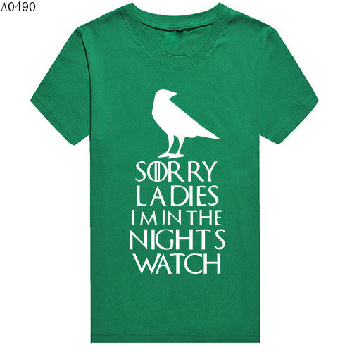 Game Of Thrones Sorry Ladies I'm In The Night's Watch Tshirt - TshirtNow.net - 12