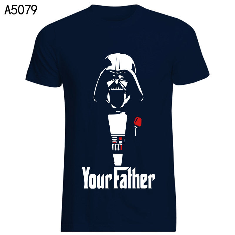 Star Wars Darth Vader Your Father The Godfather Spoof Tshirt - TshirtNow.net - 3