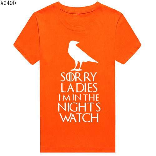Game Of Thrones Sorry Ladies I'm In The Night's Watch Tshirt - TshirtNow.net - 7
