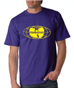 Wu-Tang "Globe Logo" Tshirt: Various Colors - TshirtNow.net - 2