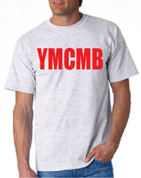 Thumbnail for Ymcmb Tshirt: Ash With Red Print - TshirtNow.net